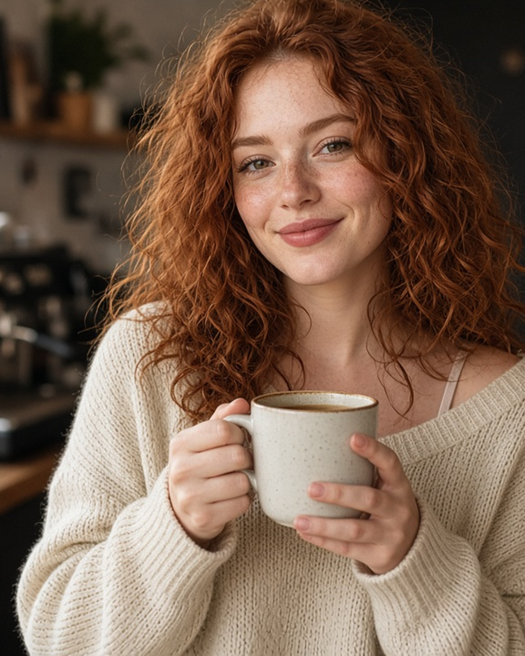 Coffee Girl Sam cafe lifestyle still